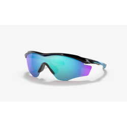 Oakley M2 Frame XL Polished Black Prizm Sapphire Glasses