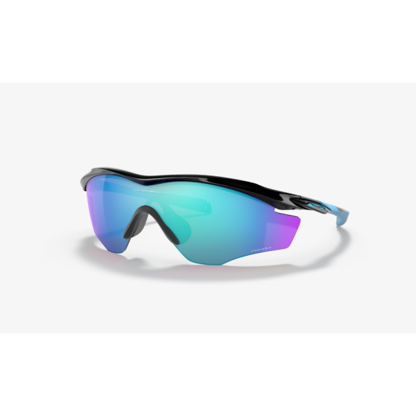 Oakley M2 Frame XL Polished Black Prizm Sapphire Glasses