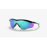 Oakley M2 Frame XL Polished Black Prizm Sapphire Glasses