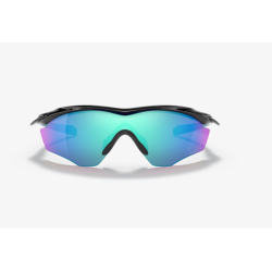 Oakley M2 Frame XL Polished Black Prizm Sapphire Glasses