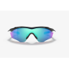 Oakley M2 Frame XL Polished Black Prizm Sapphire Glasses