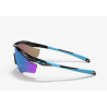 Oakley M2 Frame XL Polished Black Prizm Sapphire Glasses