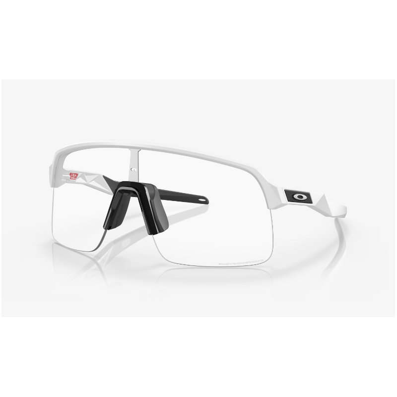 Oakley Occhiali Sutro Lite Matte White Clear Photochromic