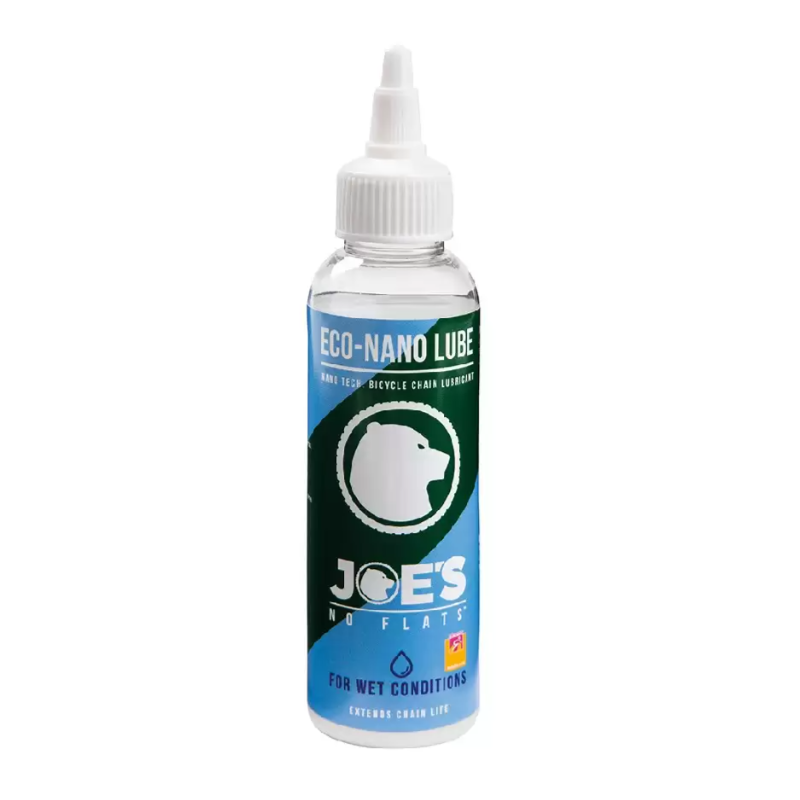 Joe's No Flats Eco Nano Lube Wet Chain Lubricating Oil 125ml