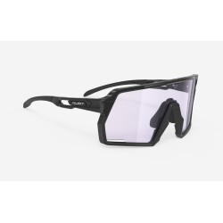 Rudy Project Kelion Black Gloss ImpactX 2 Laser Purple Glasses