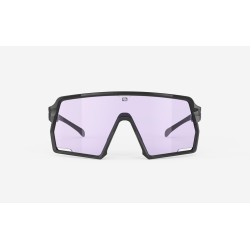 Rudy Project Kelion Black Gloss ImpactX 2 Laser Purple Glasses