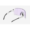 Rudy Project Kelion White Gloss ImpactX 2 Laser Purple Glasses