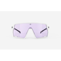 Rudy Project Kelion White Gloss ImpactX 2 Laser Purple Glasses