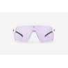 Rudy Project Kelion White Gloss ImpactX 2 Laser Purple Glasses