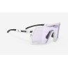 Rudy Project Kelion White Gloss ImpactX 2 Laser Purple Glasses