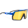 Rudy Project Kelion Crystal Blue Multilaser Yellow Glasses