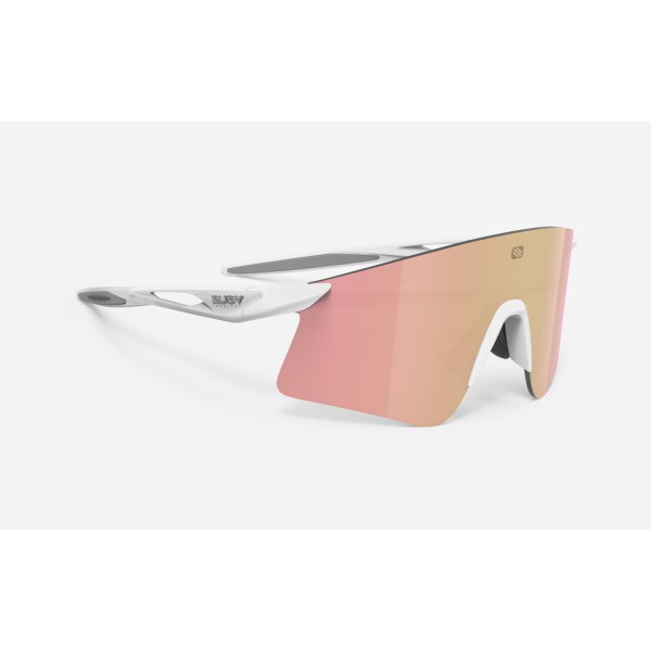 Rudy Project Astral X White Matte Multilaser Rose Gold Glasses