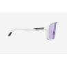 Rudy Project Spinshield White Matte ImpactX 2 Laser Purple Glasses