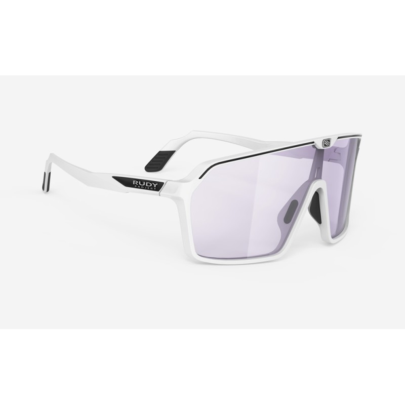 Rudy Project Spinshield White Matte ImpactX 2 Laser Purple Glasses