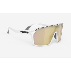 Rudy Project Spinshield White Matte Multilaser Gold Glasses