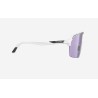 Rudy Project Spinshield Air White Matte ImpactX 2 Laser Purple Goggles