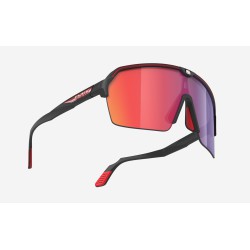 Rudy Project Spinshield Air Black Matte Multilaser Glasses Red