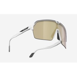 Rudy Project Spinshield Air White Matte Multilaser Gold Glasses