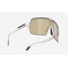 Rudy Project Spinshield Air White Matte Multilaser Gold Glasses