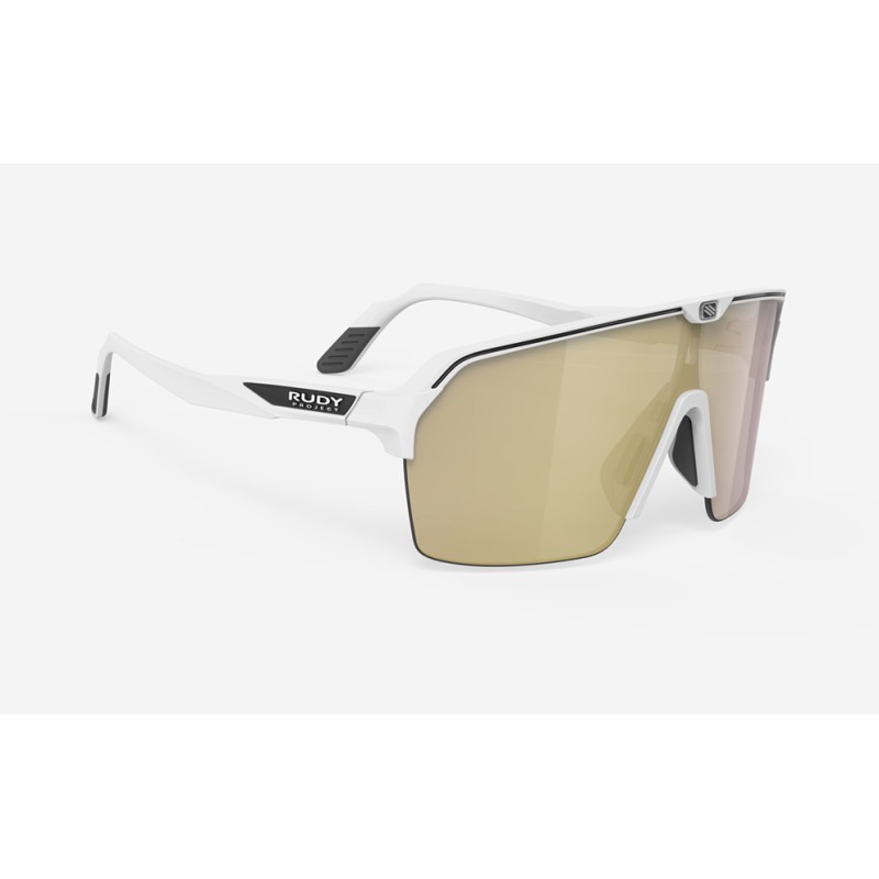 Rudy Project Spinshield Air White Matte Multilaser Gold Glasses