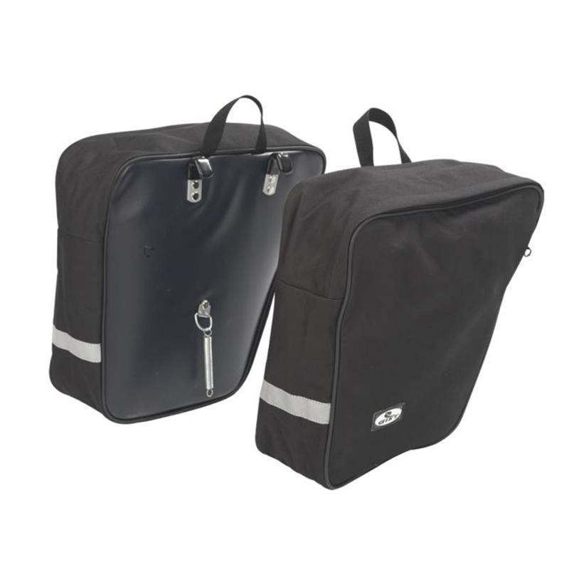 Skuad City Side Bags Black