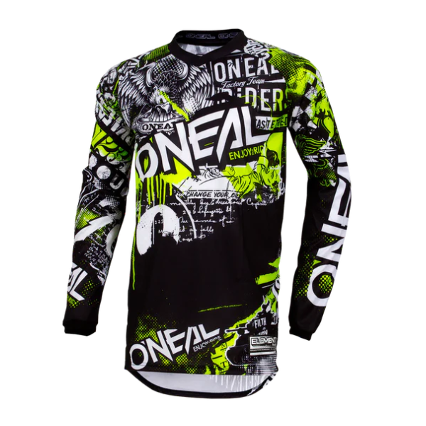 O'Neal Element Attack Jersey Yellow