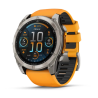 Garmin Fenix 8 Amoled Sapphire Titanium & Spark Orange 51mm