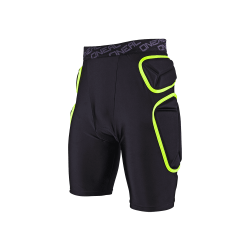 O'Neal Shorts with Trail Short Protectors Lime/Black