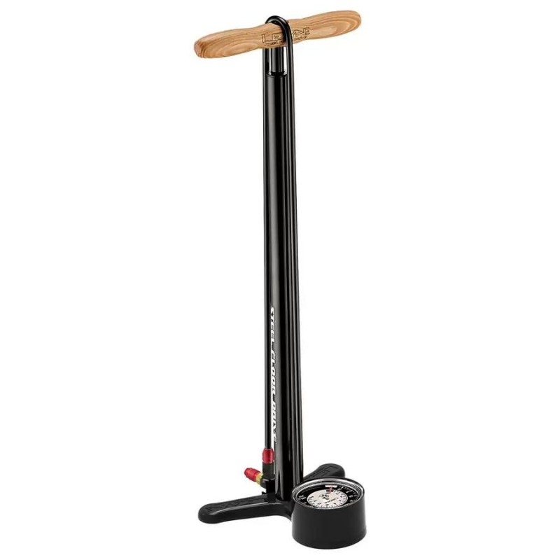 Lezyne Floor Pump Steel Floor Drive 160 Psi Black