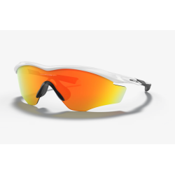 Oakley M2 Frame XL Polished White Fire Iridium Glasses