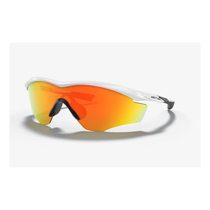 Oakley M2 Frame XL Polished White Fire Iridium Glasses