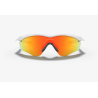 Oakley M2 Frame XL Polished White Fire Iridium Glasses