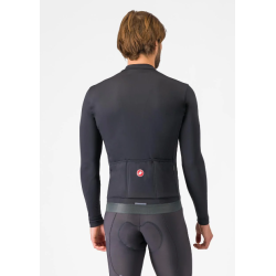 Castelli Espresso Thermal Winter Jersey Black