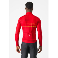 Castelli Collapse Winter Jersey Red/Orange