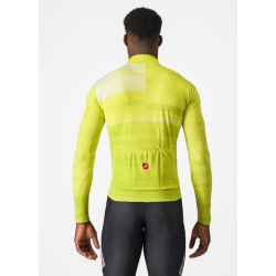 Castelli Collapse Winter Jersey yellow/white