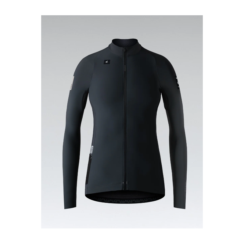 Gobik Maglia Invernale Pacer Solid 2.0 Donna Jasper Nero