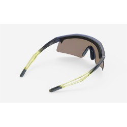 Rudy Project Turbolence Crystal Avio Fade Green Multilaser Yellow Goggles