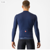 Castelli Espresso Thermal Belgian Winter Jersey Blue