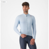 Castelli Espresso Thermal Sky Winter Jersey/Grey