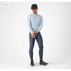 Castelli Maglia Invernale Espresso Thermal Sky/Grigio