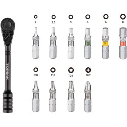 Topeak Rocket Essential Ratchet Set