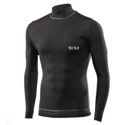 Sixs Intimo Lupetto Manica Lunghe Windshell Nero Carbon