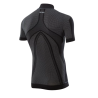 Sixs Windshell Short Sleeve Turtleneck Underwear Black Carbon