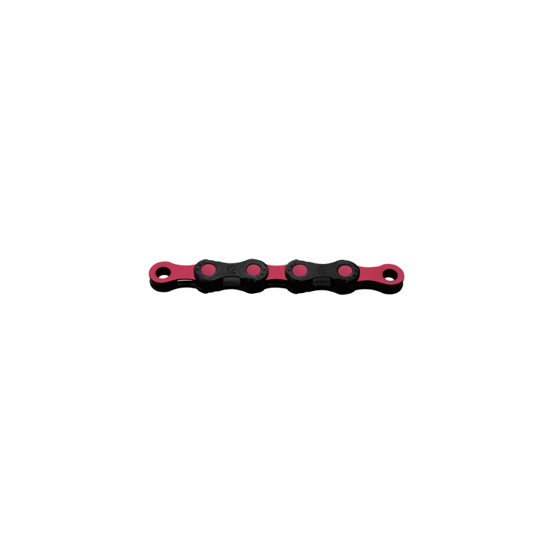 Kmc DLC12 Waxed 12s Chain 126links Black/Pink