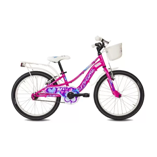 Myland Bici City Girl Kid 20" 1v Fucsia