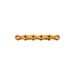 Kmc X11SL Superlight Waxed Chain TI-N 11s 118links Gold