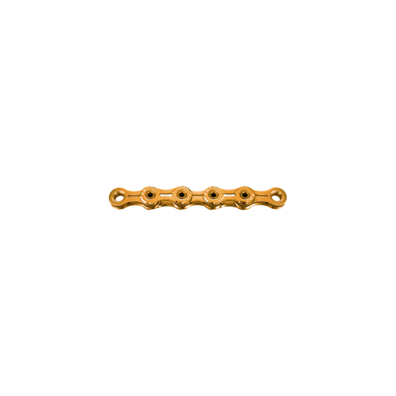 Kmc X11SL Superlight Waxed Chain TI-N 11s 118links Gold