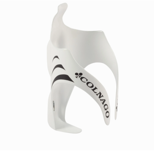 Colnago Carbon bottle cage glossy black/white