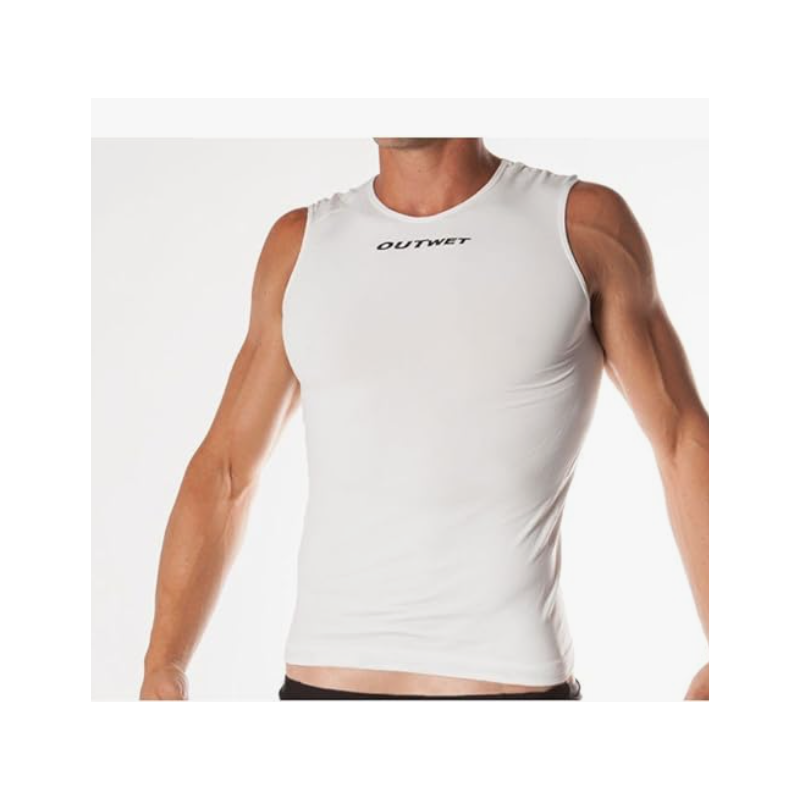 Outwet Shark White Tank Top Underwear