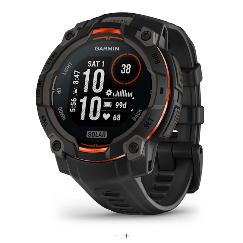 Garmin Instinct 3 Solar 45mm Black Watch